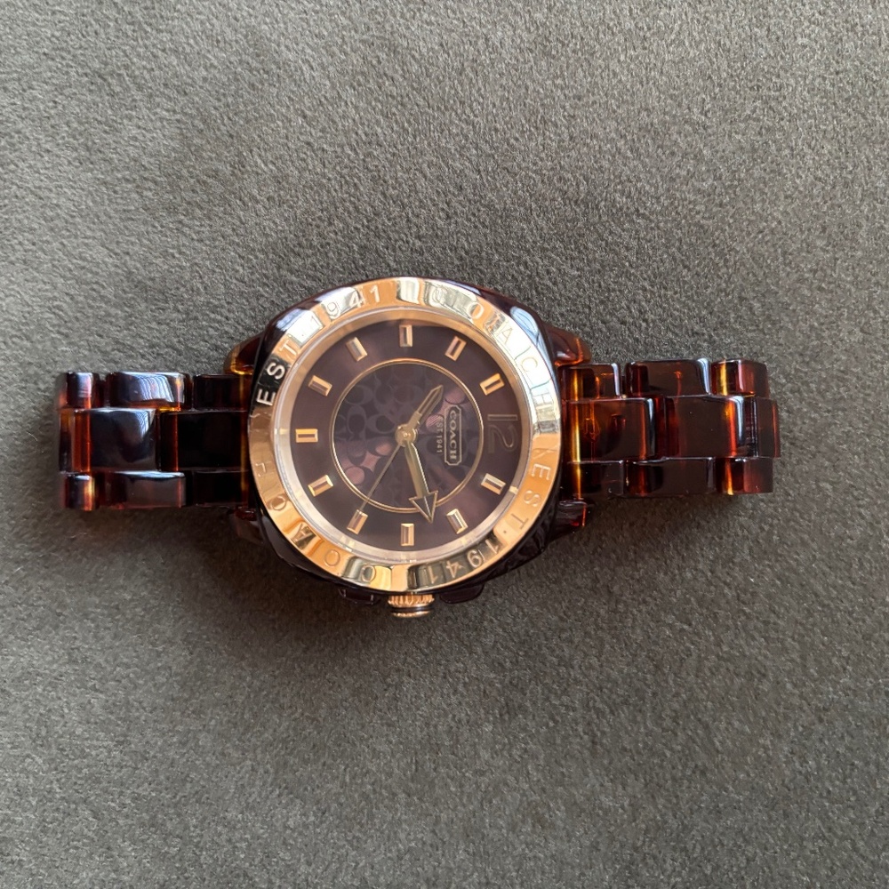 Ladies Coach Tortoise Watch
